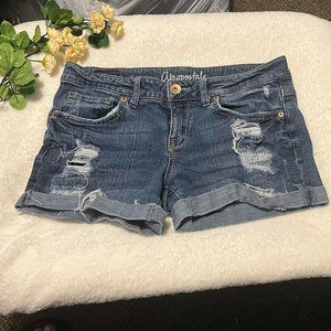 EUC Aeropostale Women’s Size 6 Midi Jean Shorts